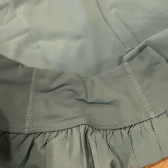 Halara Breezeful™ High Waisted Palazzo Split Wide Leg Pant stone Blue XS NWT - Picture 8 of 8